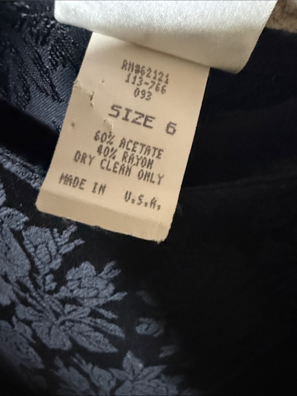 Moda International Black Tonal Jacquard Button Maxi Dress - Picture 4 of 6